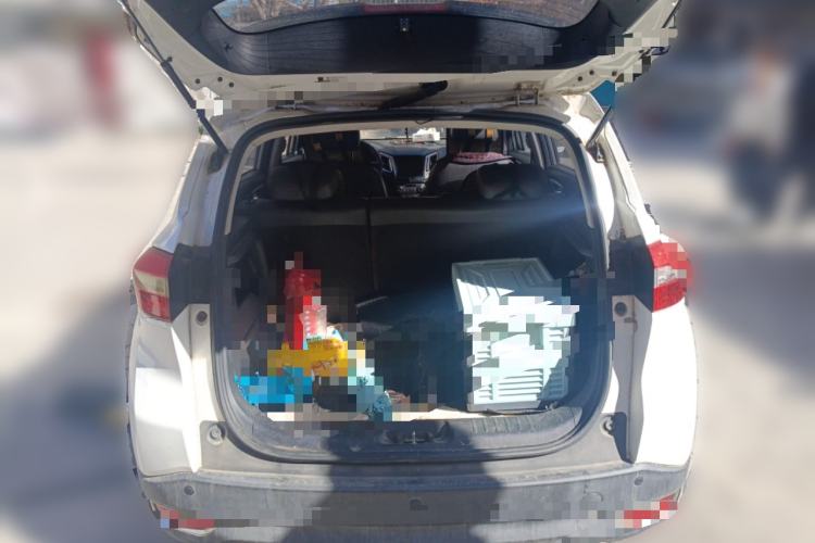 Used CHANGAN CS15 2016 1.5L Automatic Fashion Edition Trunk