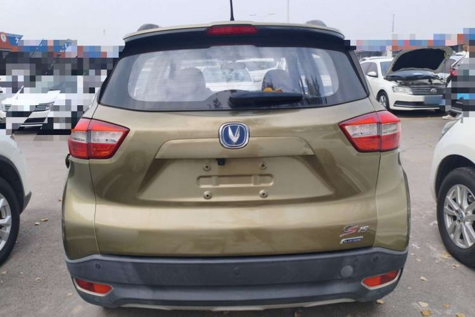 Used CHANGAN CS15 2017 1.5L Automatic Luxury Model with Sunroof Rear