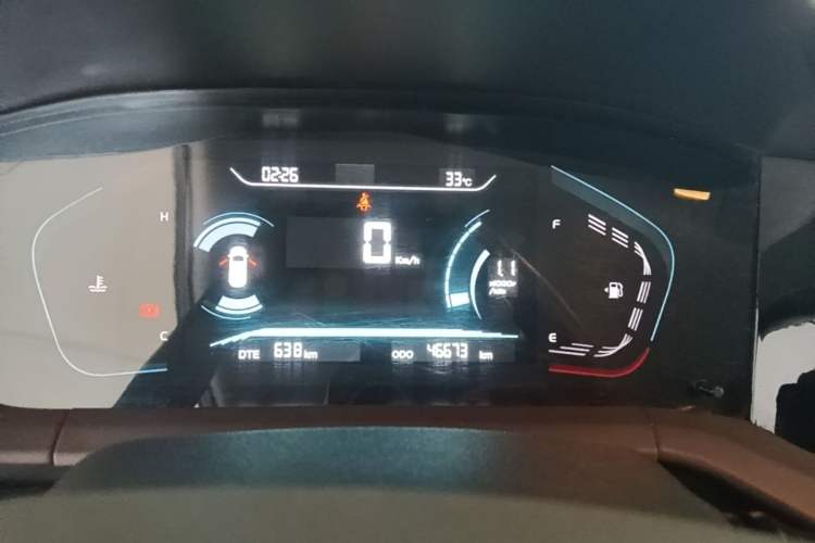 Used CHANGAN CS15 2019 1.5L Manual Comfort Model China VI Standard Instrument Cluster
