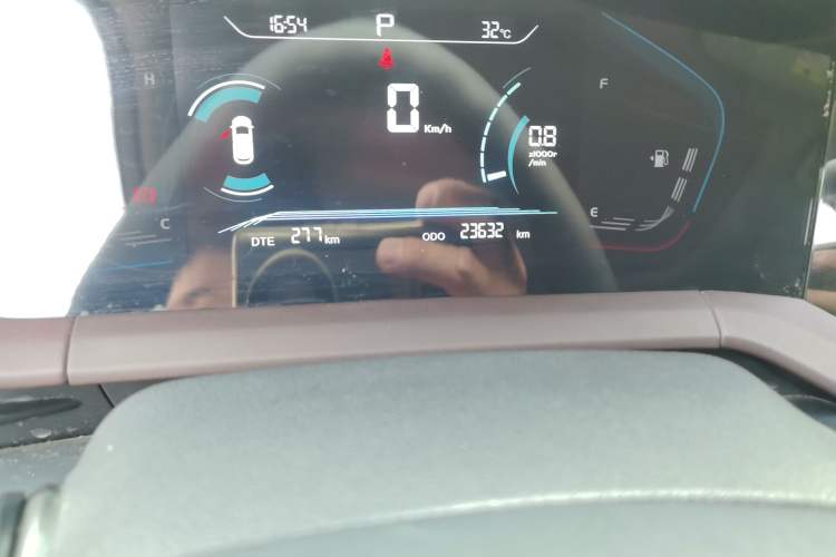 Used CHANGAN CS15 2019 1.5L Automatic Entry Model China VI Standard Odometer Close Up