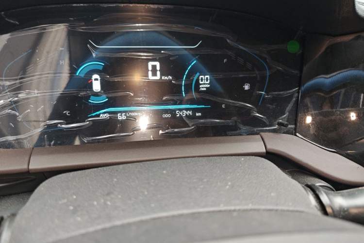 Used CHANGAN CS15 2019 1.5L Manual Comfort Model China VI Standard Odometer Close Up