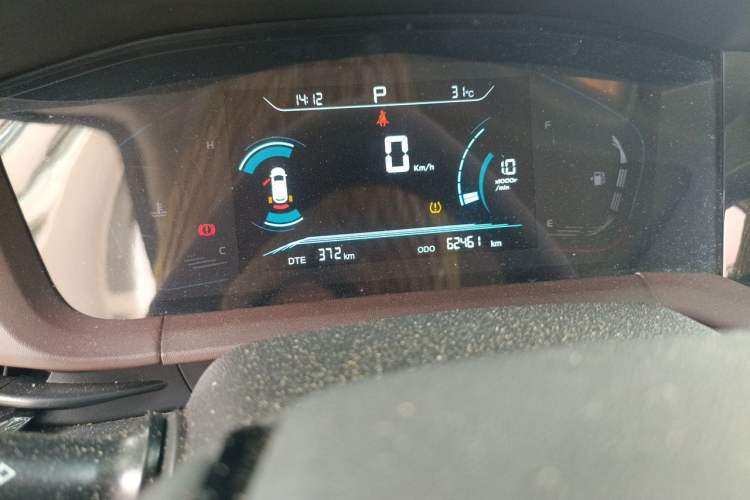 Used CHANGAN CS15 2019 1.5L Automatic Enjoyment Model China VI Standard Odometer Close Up