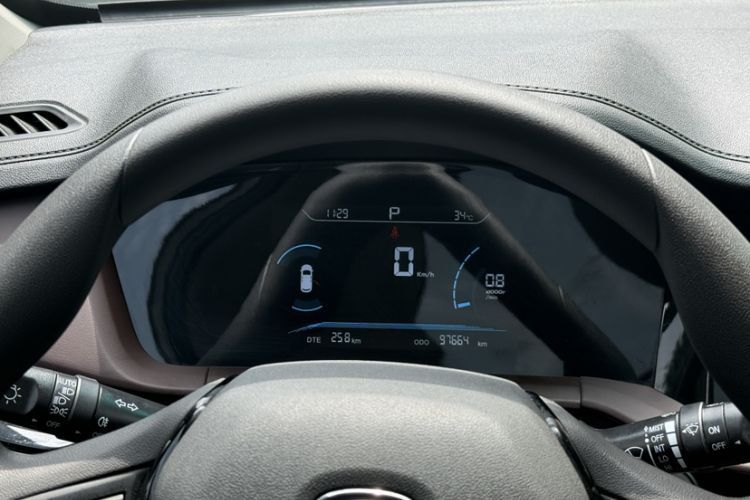 Used CHANGAN CS15 2019 1.5L Automatic Entry Model China VI Standard Odometer Close Up