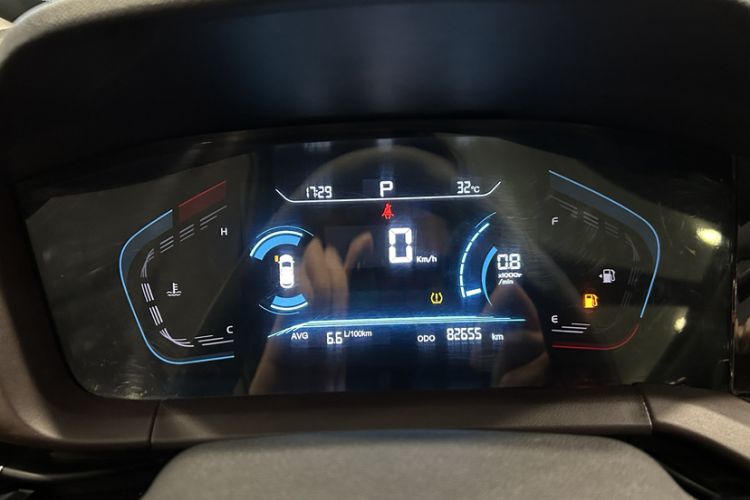 Used CHANGAN CS15 2019 1.5L Automatic Enjoyment Model China V Standard Odometer Close Up