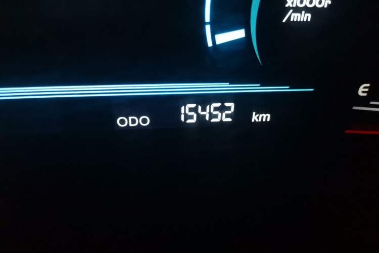 Used CHANGAN CS15 2019 1.5L Manual Enjoyment Model China V Standard Odometer Close Up