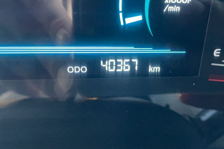 Used CHANGAN CS15 2021 1.5L Manual Entry-Level Trim Odometer Close Up