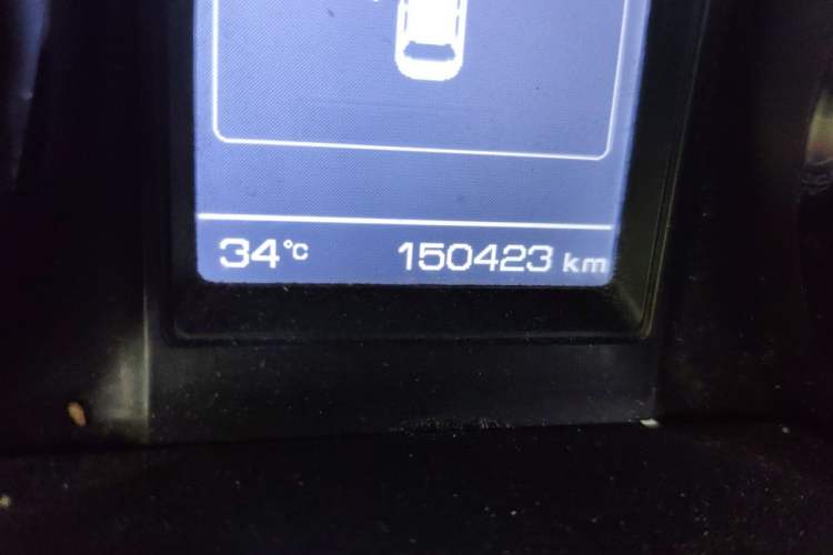 Used CHANGAN CS15EV 2018 350i Odometer Close Up