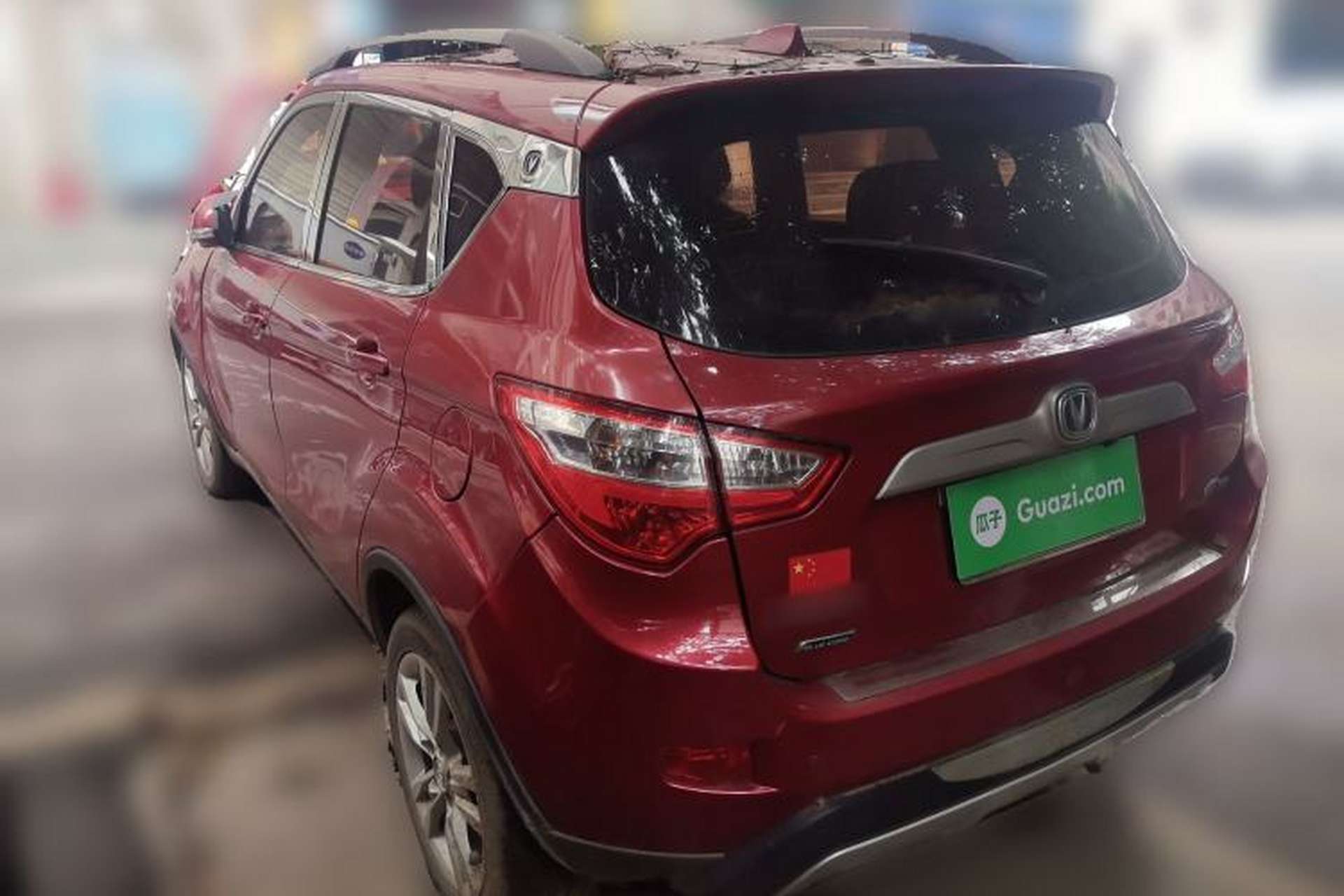 Used CHANGAN CS35 2012 1.6L Manual Luxury Model China IV Standard Rear Left 45 Deg