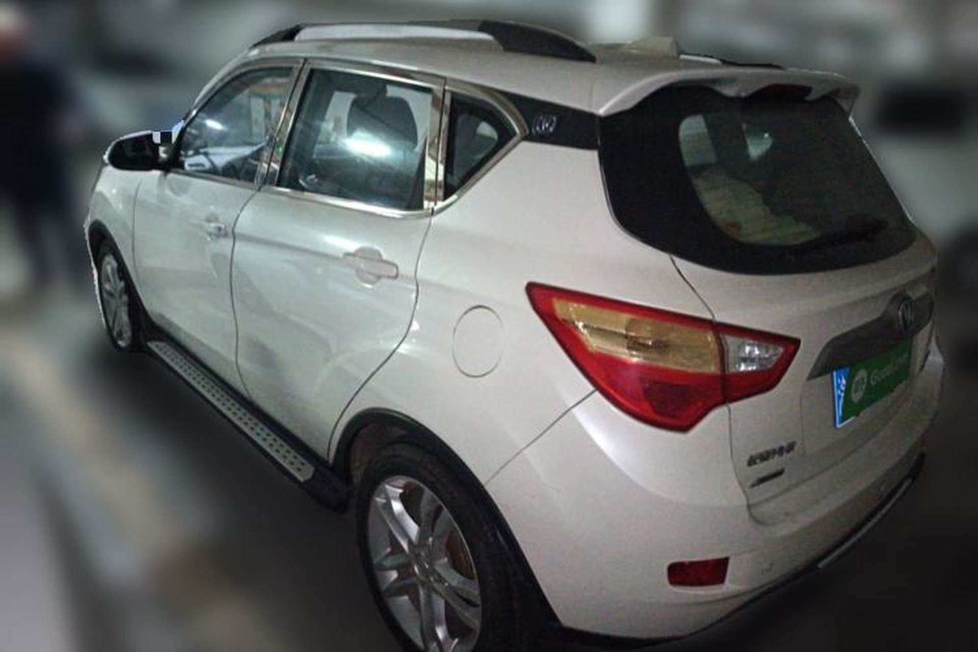 Used CHANGAN CS35 2012 1.6L Manual Luxury Model China IV Standard Rear Left 45 Deg