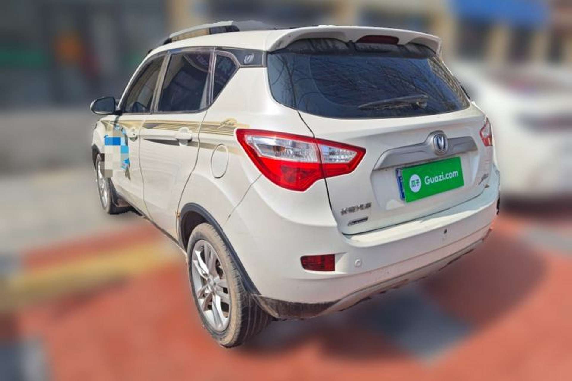 Used CHANGAN CS35 2012 1.6L Manual Luxury Model China IV Standard Rear Left 45 Deg