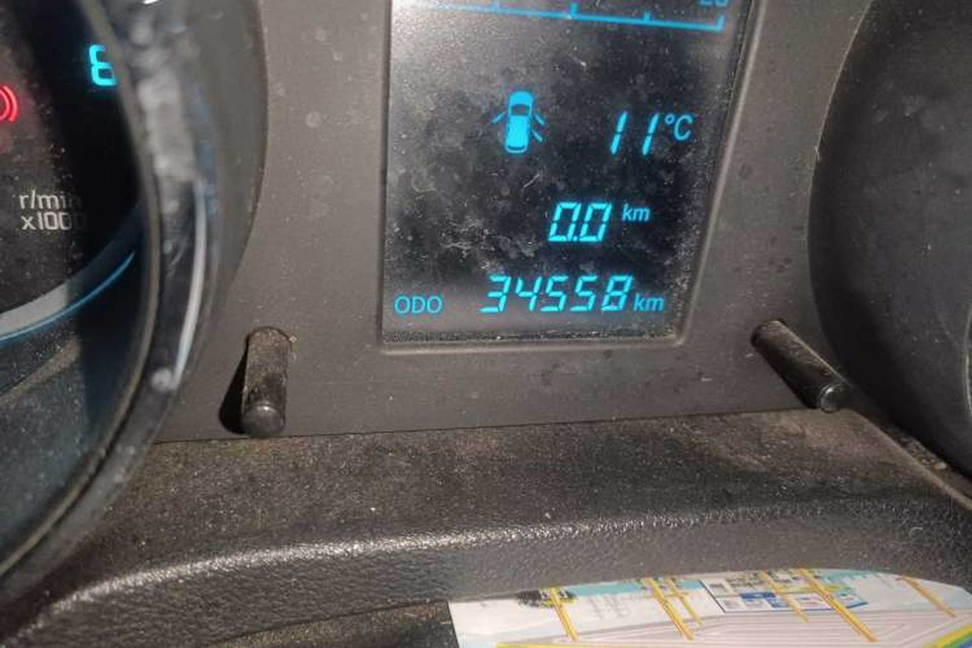 Used CHANGAN CS35 2014 1.6L Manual Luxury Model China IV Standard Odometer Close Up