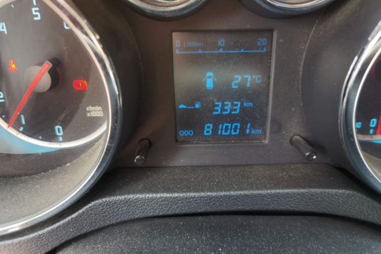 Used CHANGAN CS35 2014 1.6L Manual Luxury Model China IV Standard Odometer Close Up