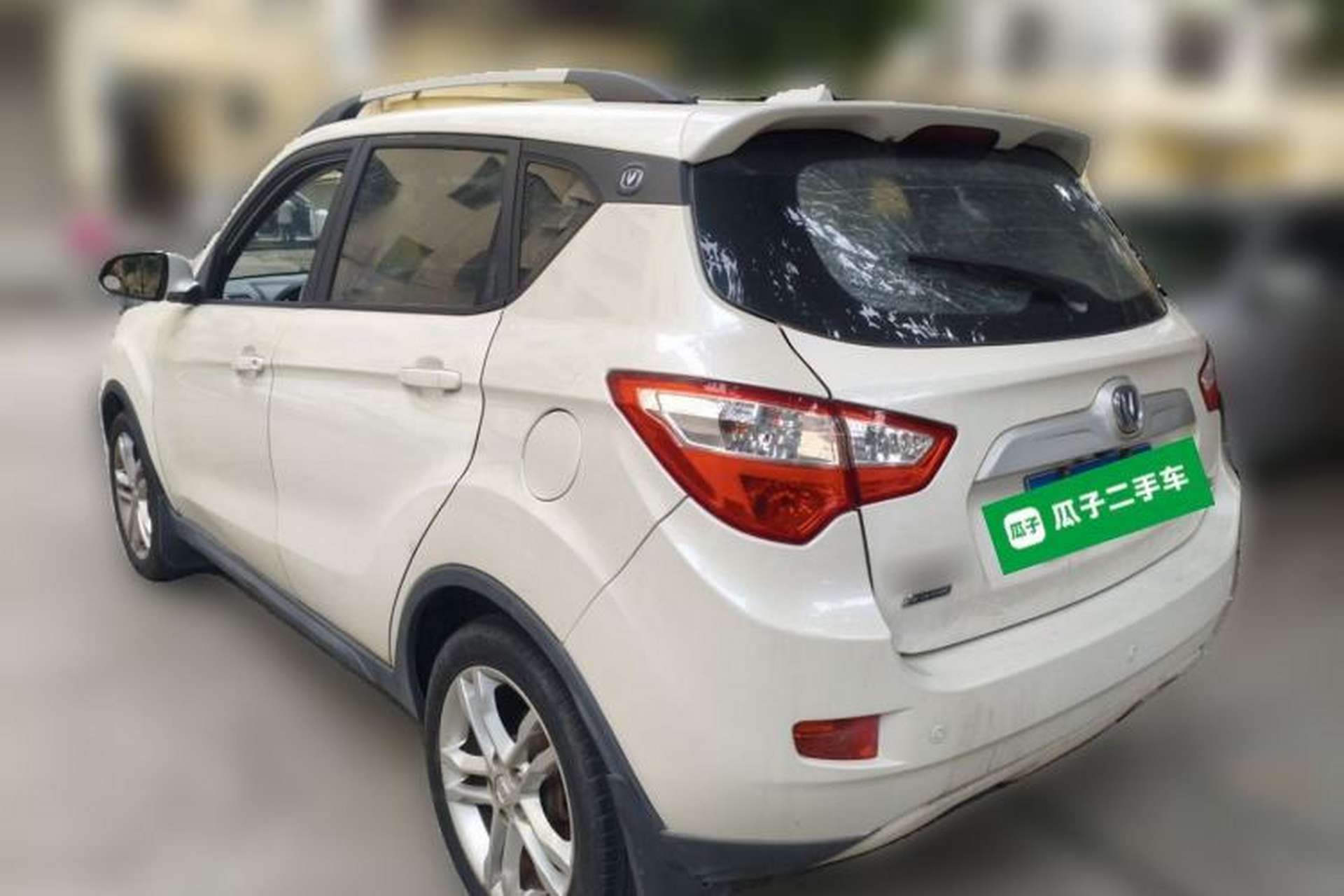 Used CHANGAN CS35 2014 1.6L Manual Luxury Model China V Standard Rear Left 45 Deg
