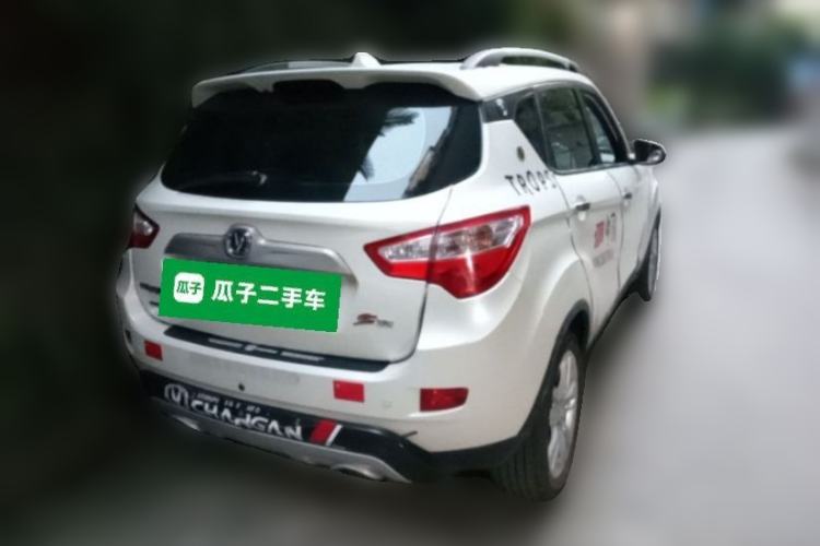 Used CHANGAN CS35 2014 1.6L Automatic Luxury Model China V Standard Rear Right 45 Deg