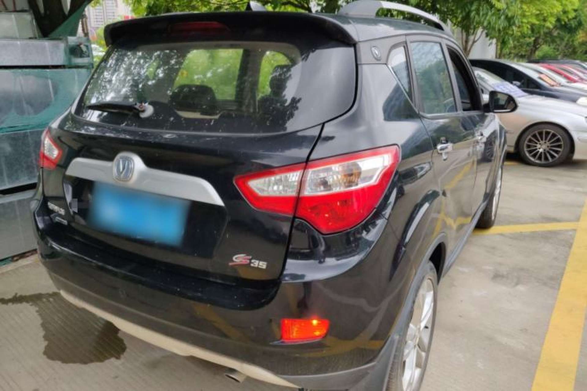 Used CHANGAN CS35 2015 1.6L Automatic Luxury Model China V Standard Rear Right 45 Deg