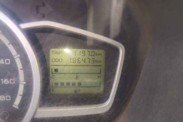 Used CHANGAN CS35  Odometer Close Up
