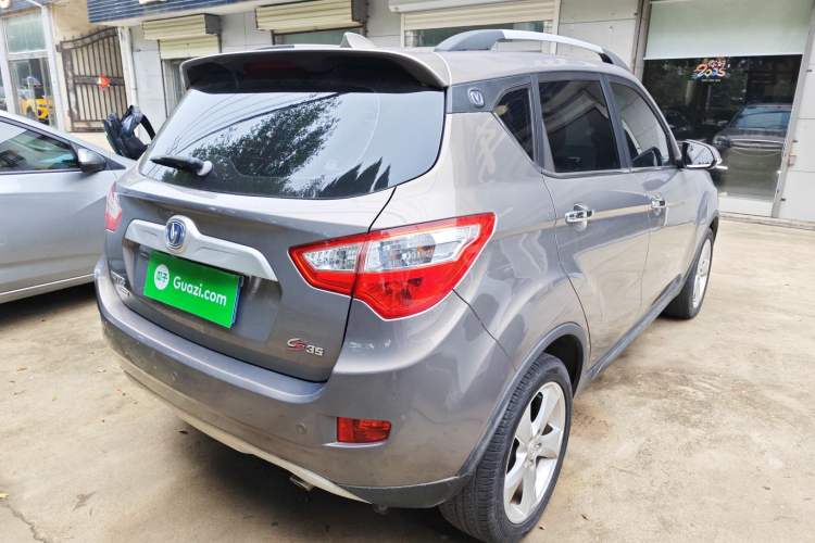 Used CHANGAN CS35 2015 1.6L Automatic Prestige Model China V Standard Rear Right 45 Deg