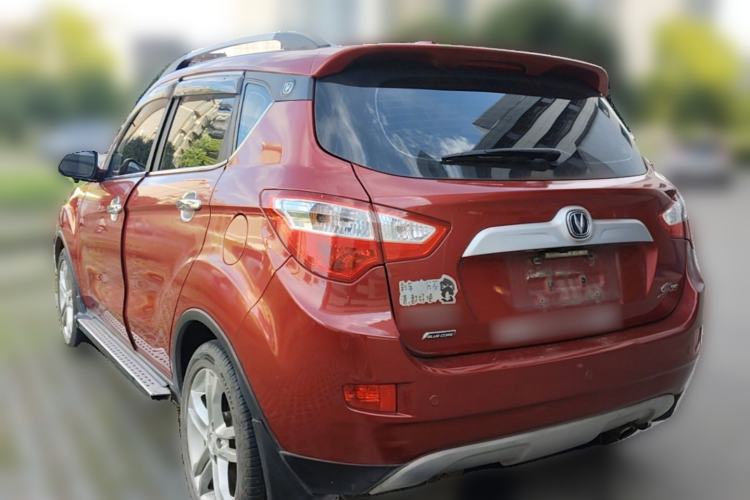 Used CHANGAN CS35 2015 1.6L Automatic Luxury Model China IV Standard Rear Left 45 Deg