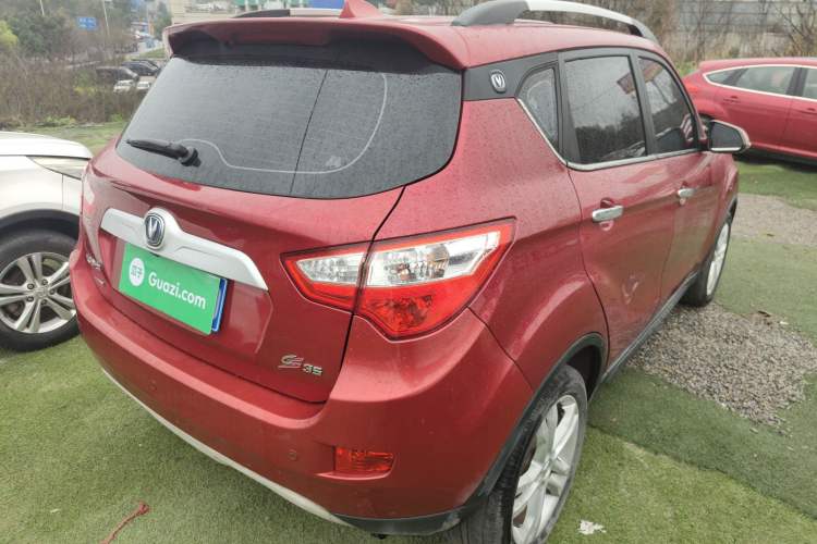 Used CHANGAN CS35 2015 1.6L Automatic Luxury Model China IV Standard Rear Right 45 Deg
