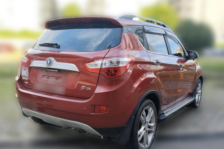 Used CHANGAN CS35 2015 1.6L Automatic Luxury Model China IV Standard Rear Right 45 Deg
