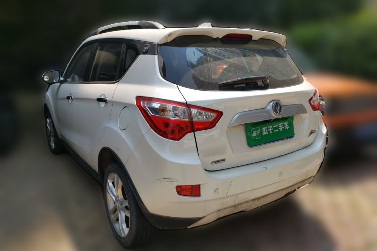 Used CHANGAN CS35 2015 1.6L Automatic Luxury Model China IV Standard Rear Left 45 Deg