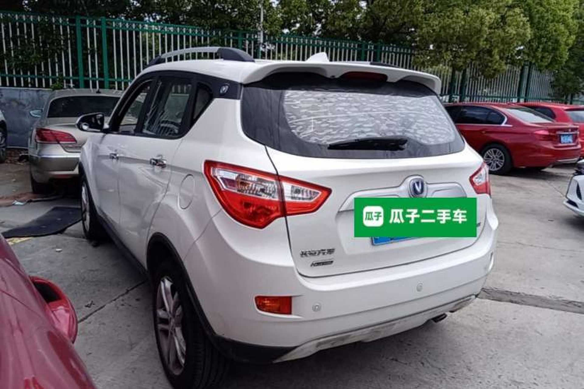 Used CHANGAN CS35 2015 1.6L Automatic Luxury Model China IV Standard Rear Left 45 Deg