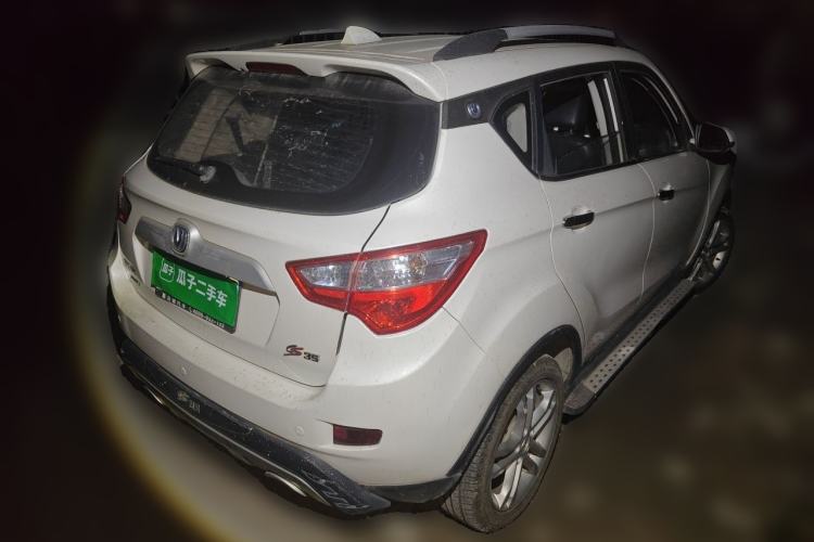 Used CHANGAN CS35 2015 1.6L Automatic Luxury Model China IV Standard Rear Right 45 Deg