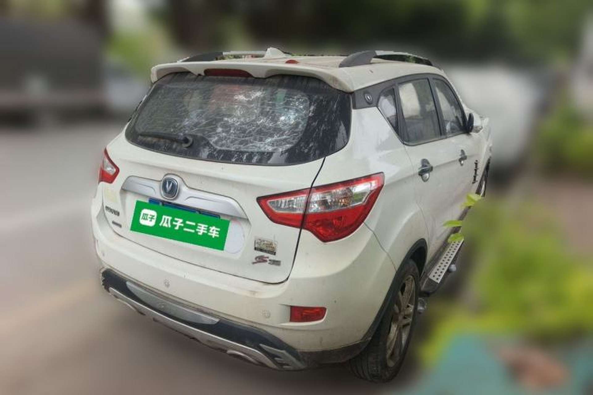 Used CHANGAN CS35 2015 1.6L Automatic Luxury Model China IV Standard Rear Right 45 Deg