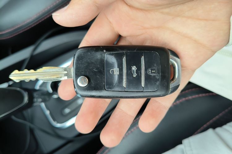 Used CHANGAN CS35 2015 1.6L Automatic Luxury Model China V Standard Vehicle Key