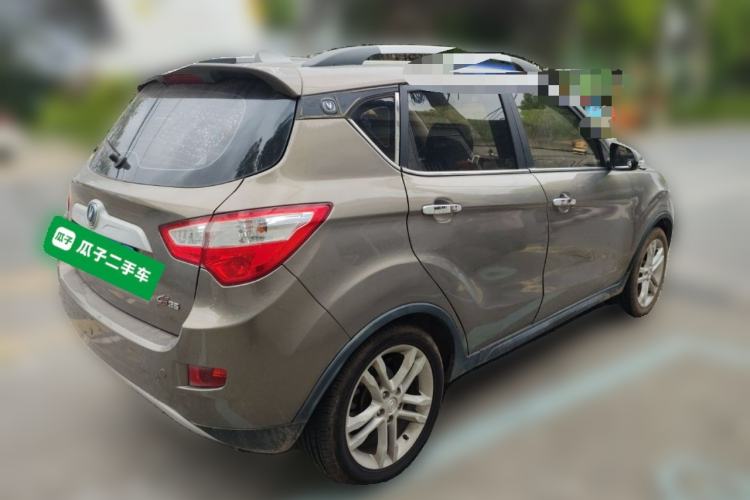 Used CHANGAN CS35 2015 1.6L Automatic Luxury Model China IV Standard Rear Right 45 Deg