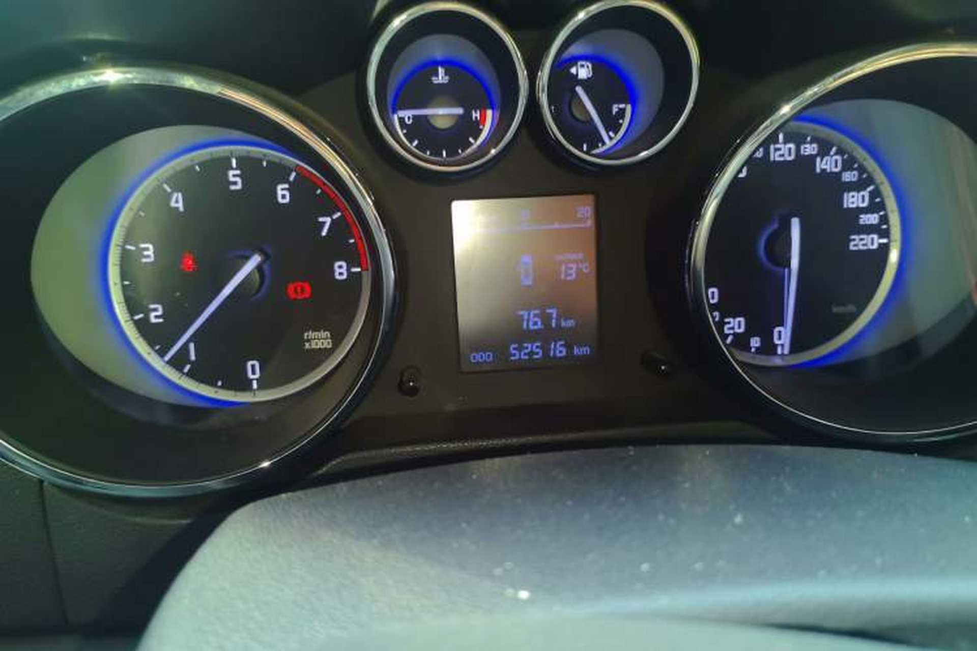 Used CHANGAN CS35 2016 1.6L Manual Luxury Model China V Standard Odometer Close Up