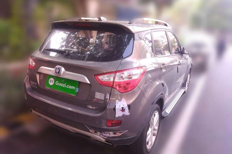 Used CHANGAN CS35 2016 1.6L Automatic Luxury Model China V Standard Rear Right 45 Deg