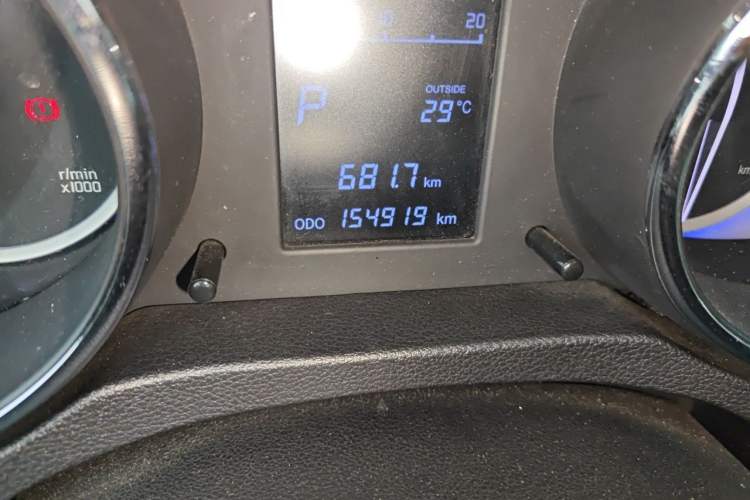 Used CHANGAN CS35 2016 1.6L Automatic Luxury Model China IV Standard Odometer Close Up