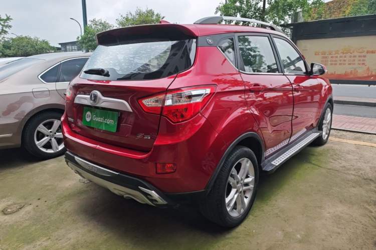 Used CHANGAN CS35 2016 1.6L Automatic Luxury Model China IV Standard Rear Right 45 Deg