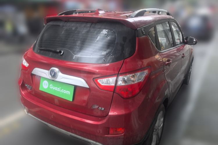 Used CHANGAN CS35 2016 1.6L Automatic Luxury Model China V Standard Rear Right 45 Deg
