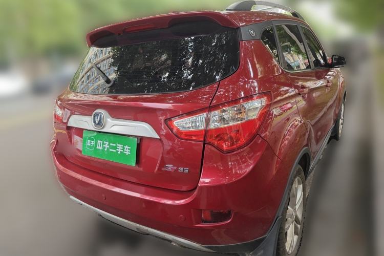 Used CHANGAN CS35 2016 1.6L Automatic Luxury Model China IV Standard Rear Right 45 Deg