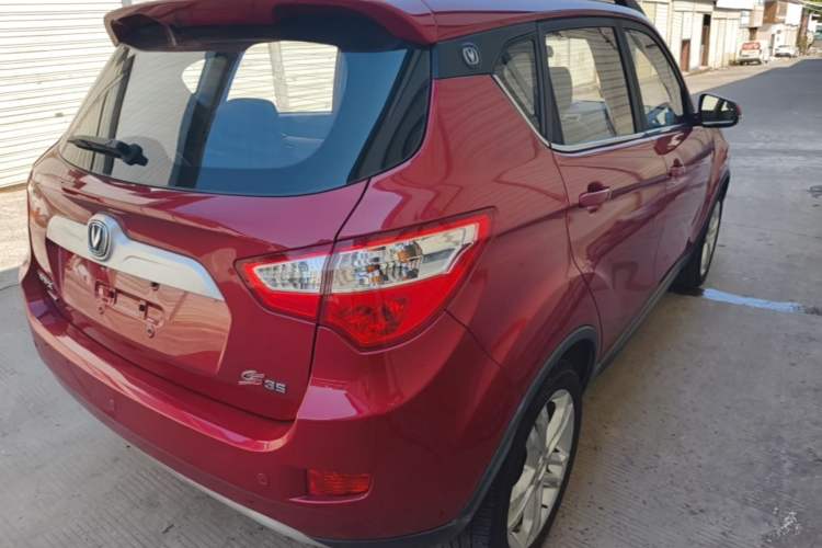 Used CHANGAN CS35 2016 1.6L Automatic Luxury Model China V Standard Rear Right 45 Deg