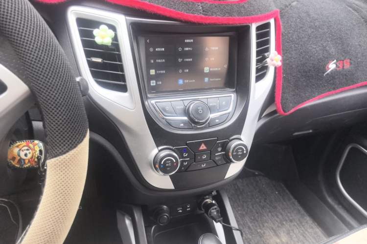 Used CHANGAN CS35 2016 1.6L Automatic Luxury Model China IV Standard Audio And AC Panel