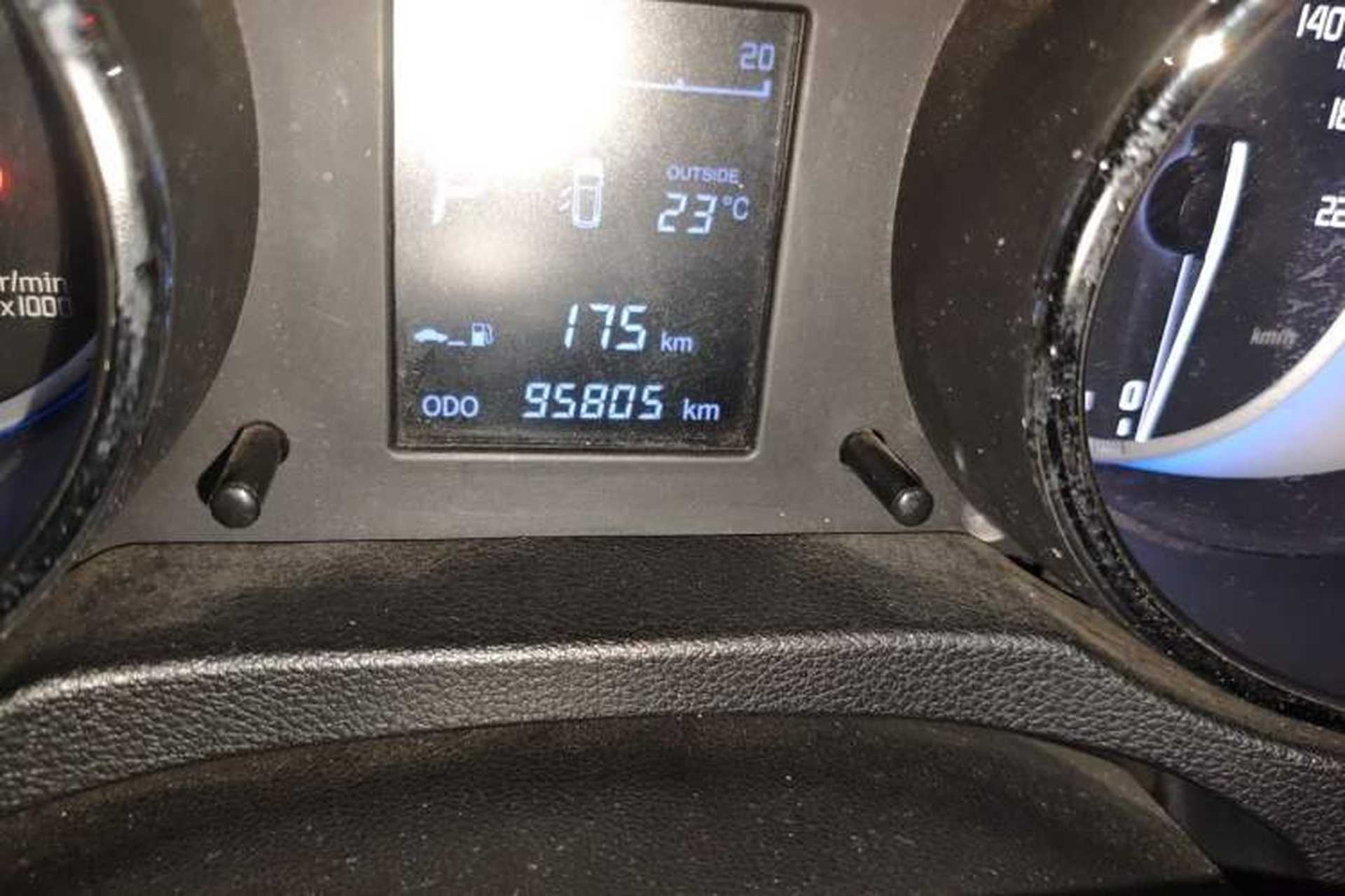Used CHANGAN CS35 2016 1.6L Automatic Prestige Model China IV Standard Odometer Close Up