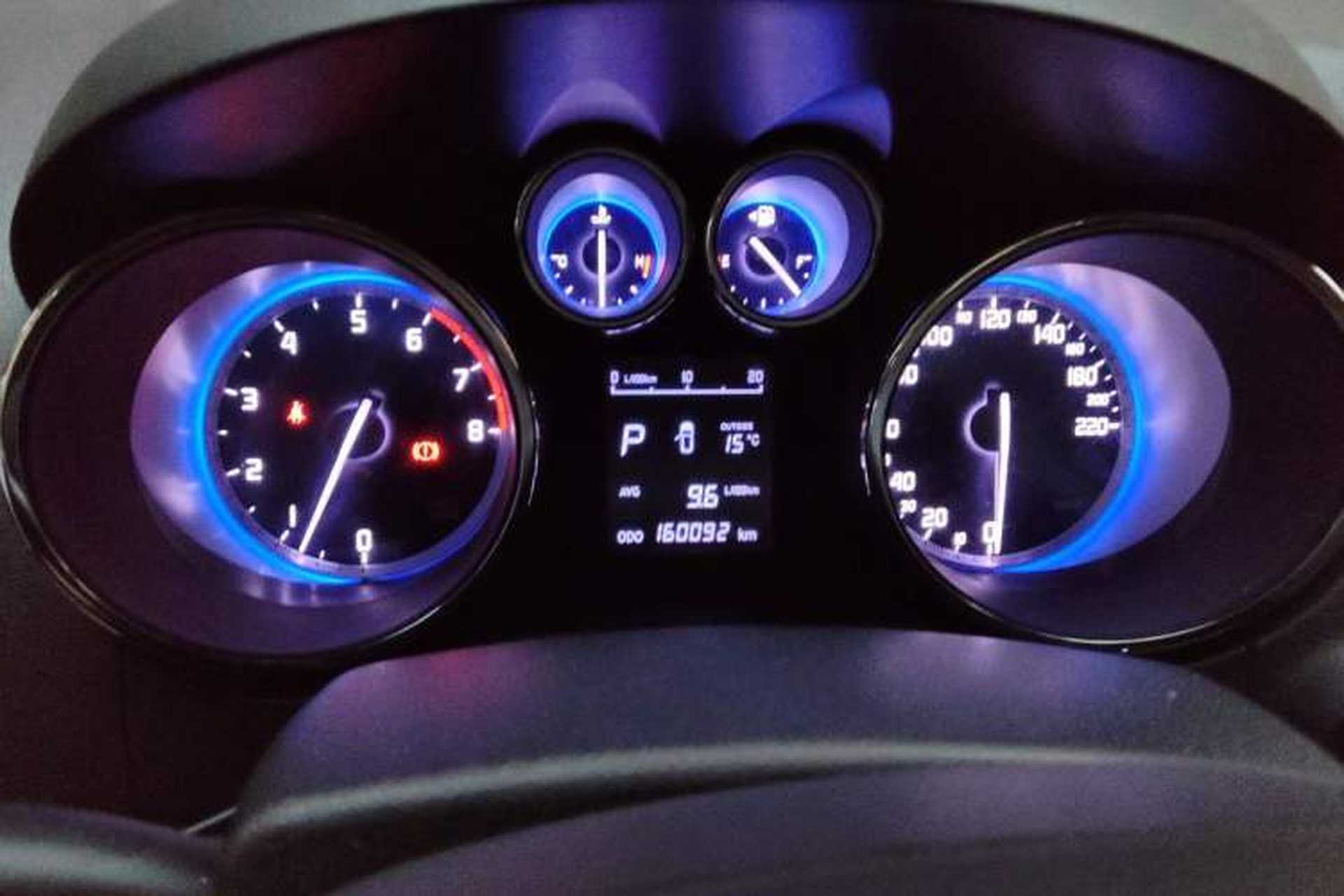 Used CHANGAN CS35 2016 1.6L Automatic Luxury Model China V Standard Odometer Close Up