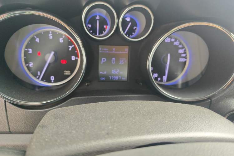 Used CHANGAN CS35 2016 1.6L Automatic Prestige Model China IV Standard Odometer Close Up