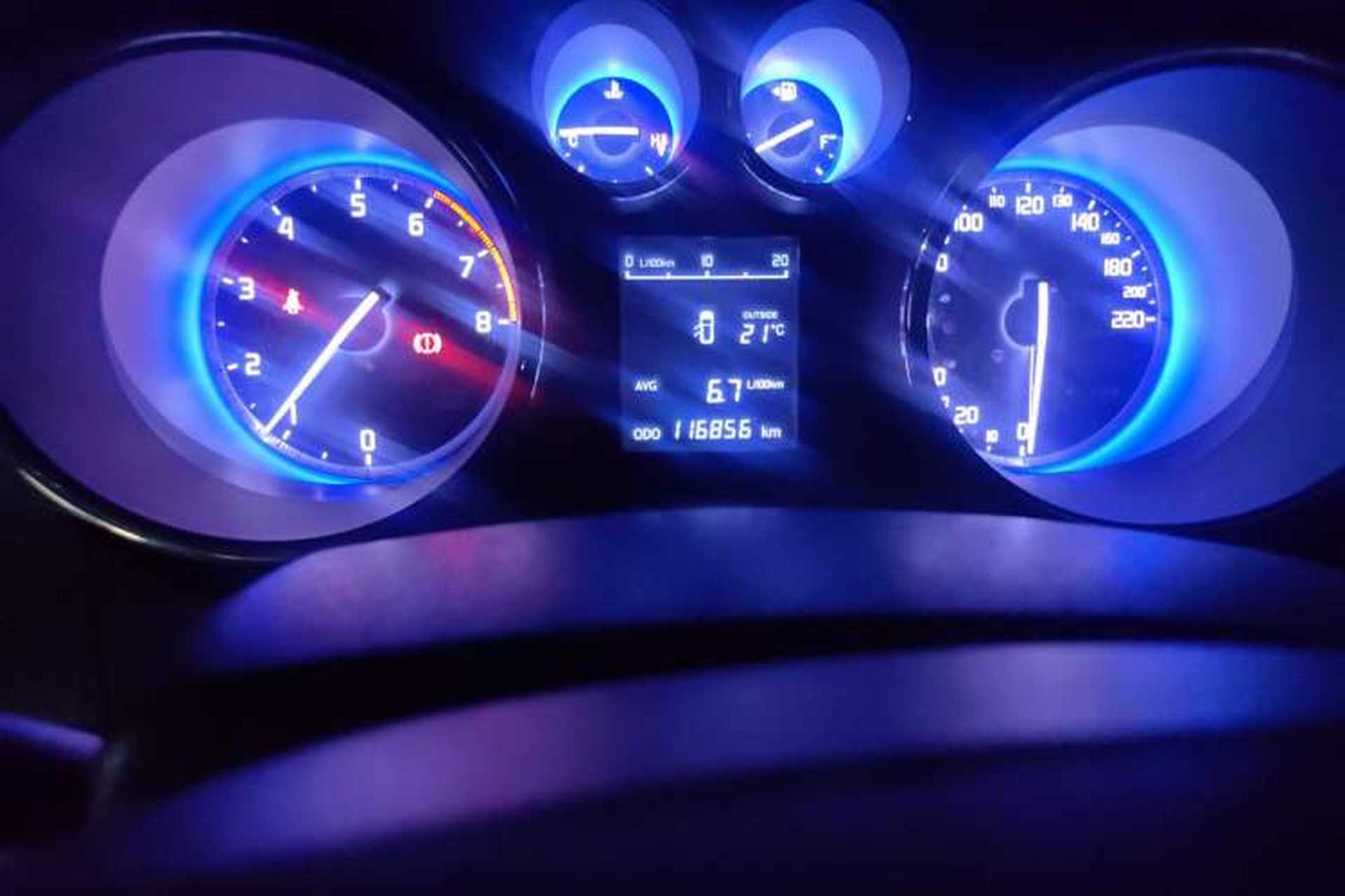 Used CHANGAN CS35 2016 1.6L Manual Luxury Model China IV Standard Odometer Close Up