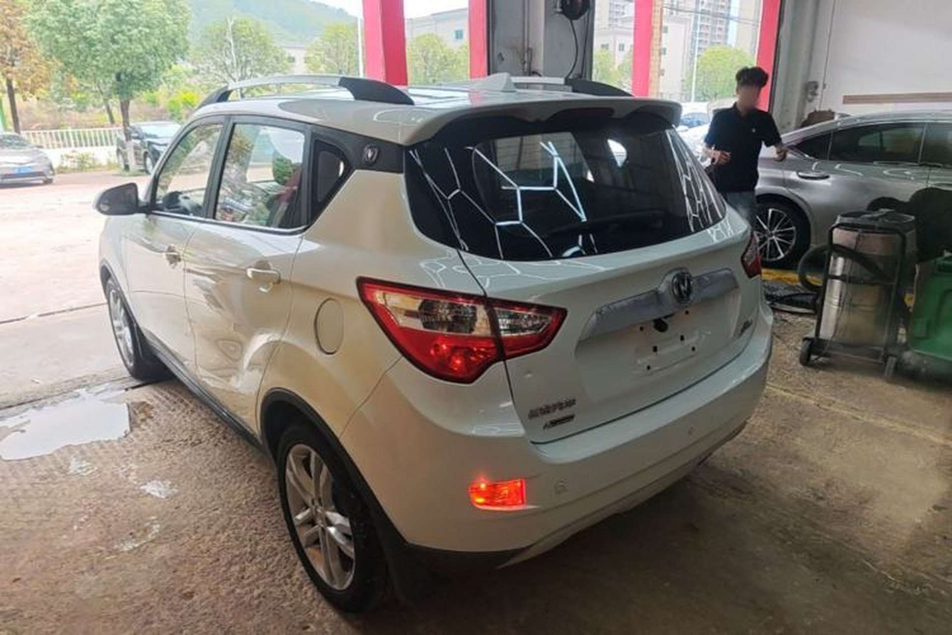 Used CHANGAN CS35 2016 1.6L Manual Luxury Model China V Standard Rear Left 45 Deg