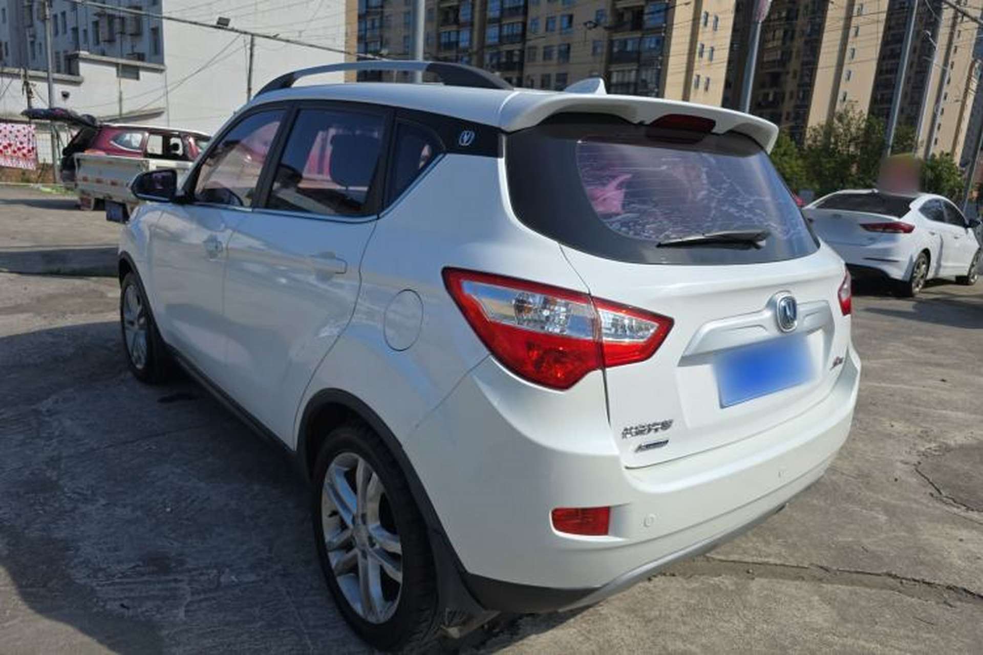 Used CHANGAN CS35 2016 1.6L Automatic Luxury Model China V Standard Rear Left 45 Deg