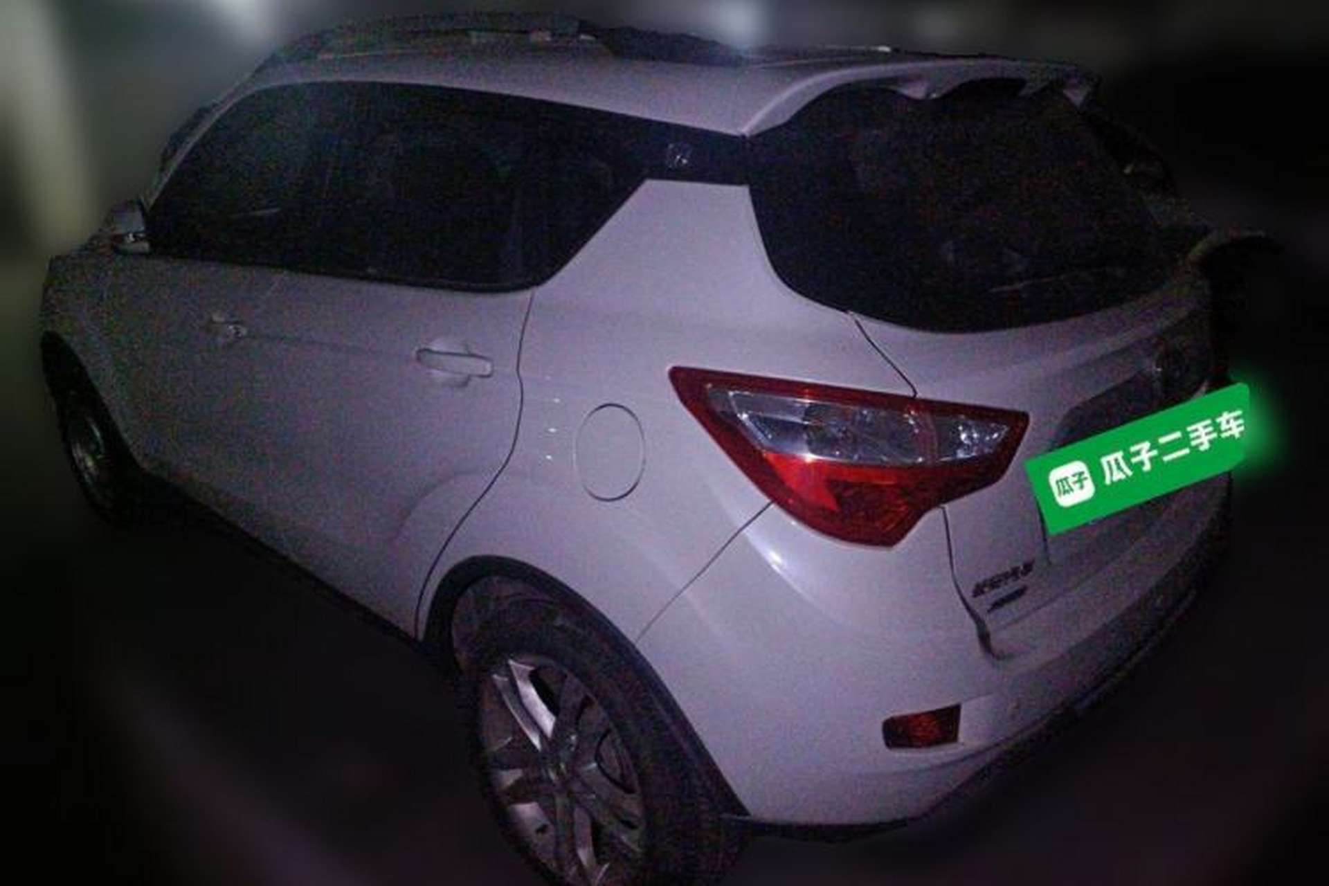 Used CHANGAN CS35 2016 1.6L Manual Luxury Model China V Standard Rear Left 45 Deg