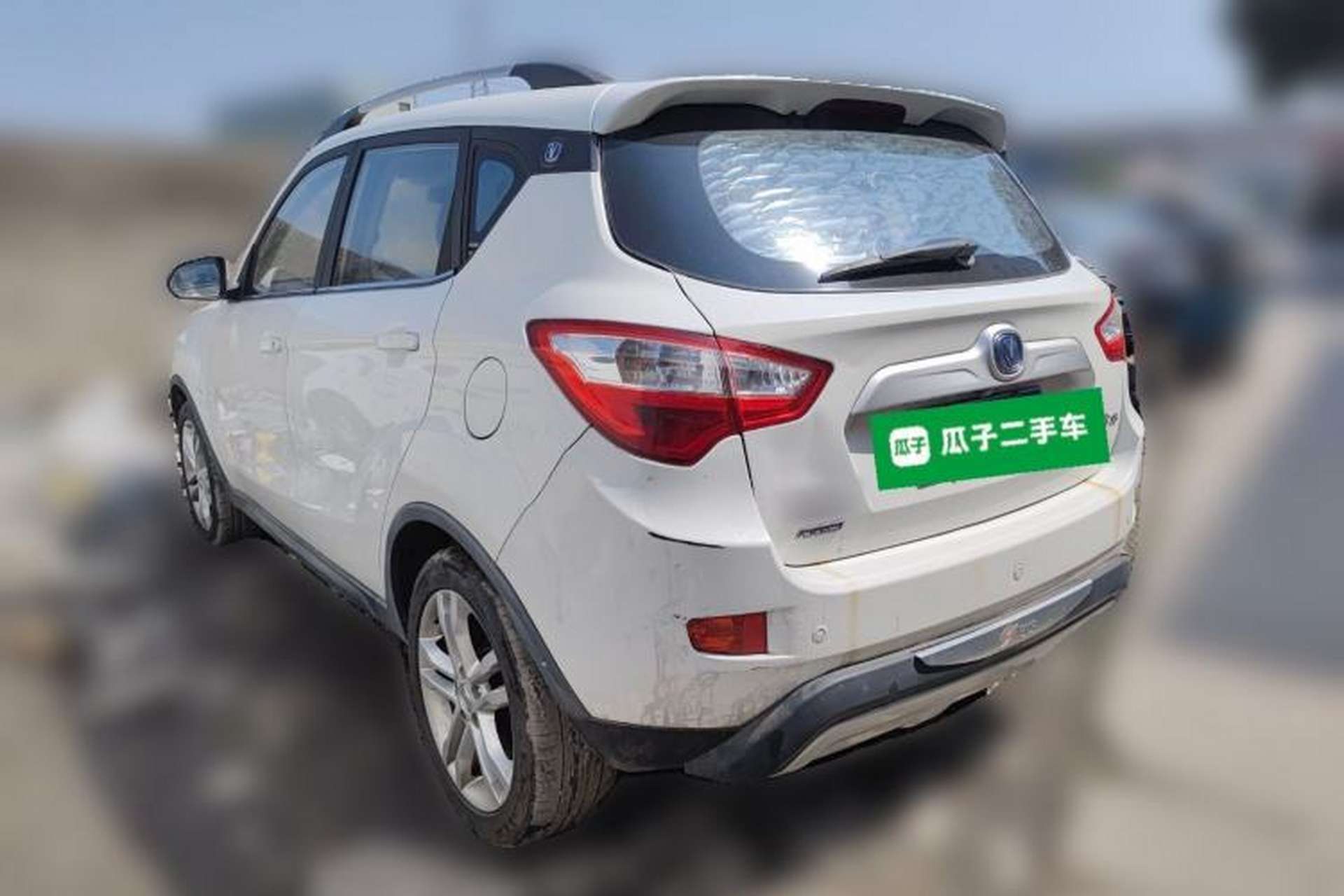 Used CHANGAN CS35 2016 1.6L Manual Luxury Model China V Standard Rear Left 45 Deg