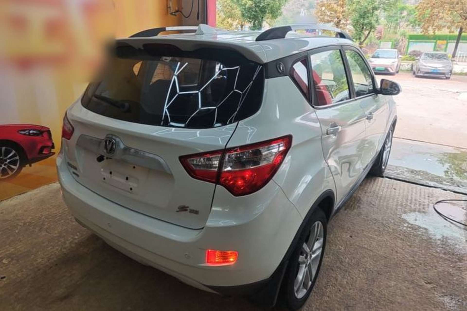 Used CHANGAN CS35 2016 1.6L Manual Luxury Model China V Standard Rear Right 45 Deg