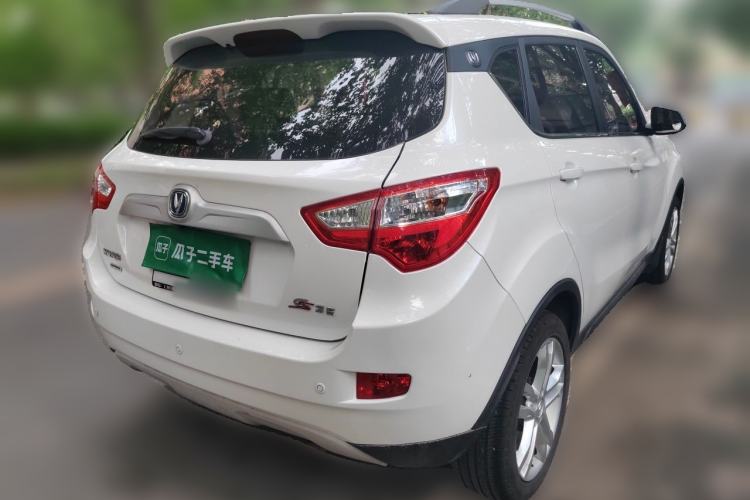 Used CHANGAN CS35 2016 1.6L Automatic Luxury Model China V Standard Rear Right 45 Deg