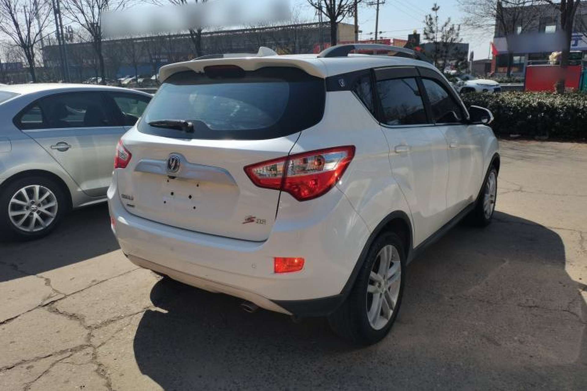 Used CHANGAN CS35 2016 1.6L Automatic Luxury Model China V Standard Rear Right 45 Deg