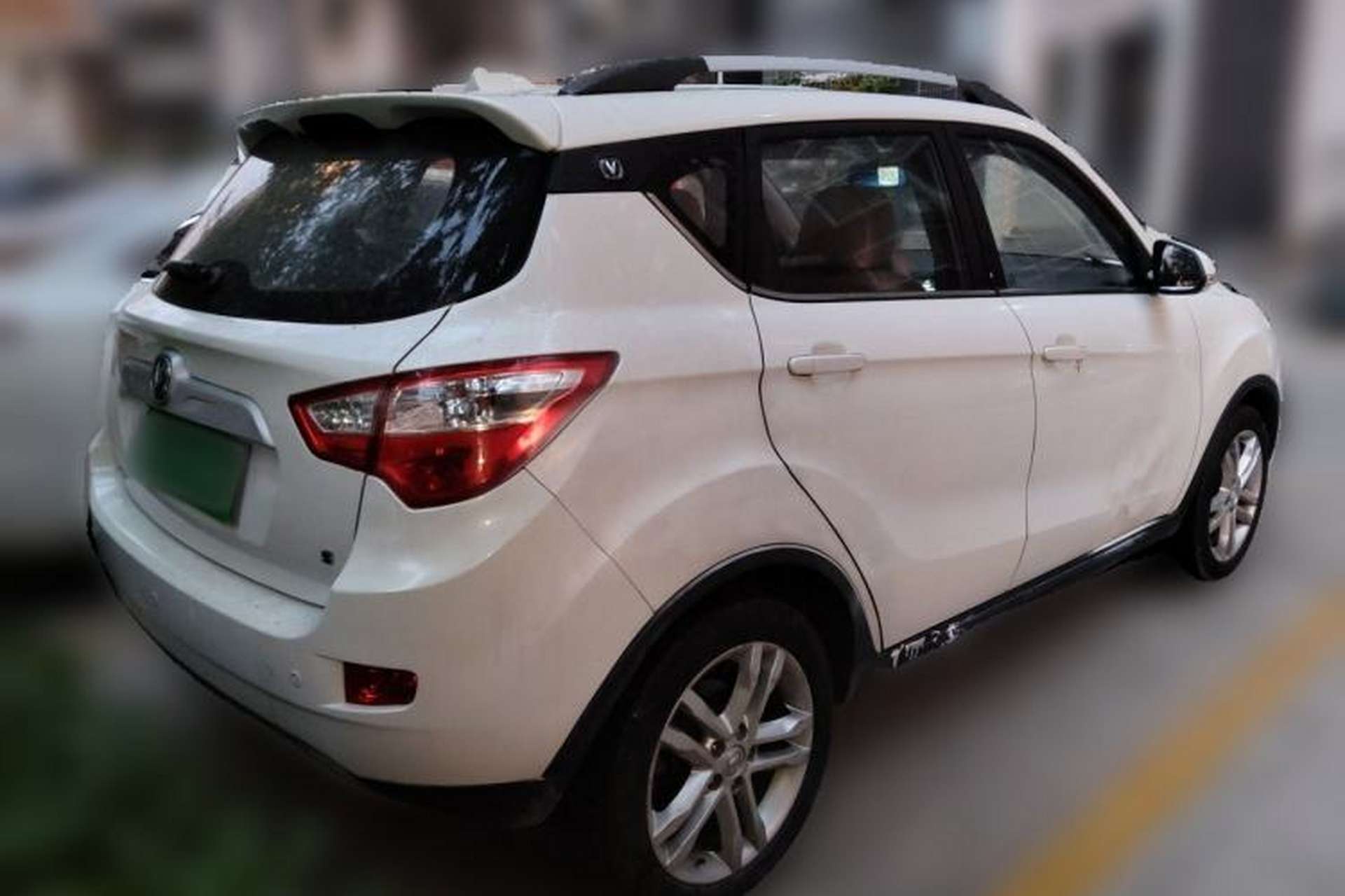 Used CHANGAN CS35 2016 1.6L Automatic Luxury Model China V Standard Rear Right 45 Deg